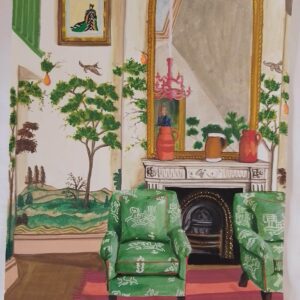Green Mural Wall