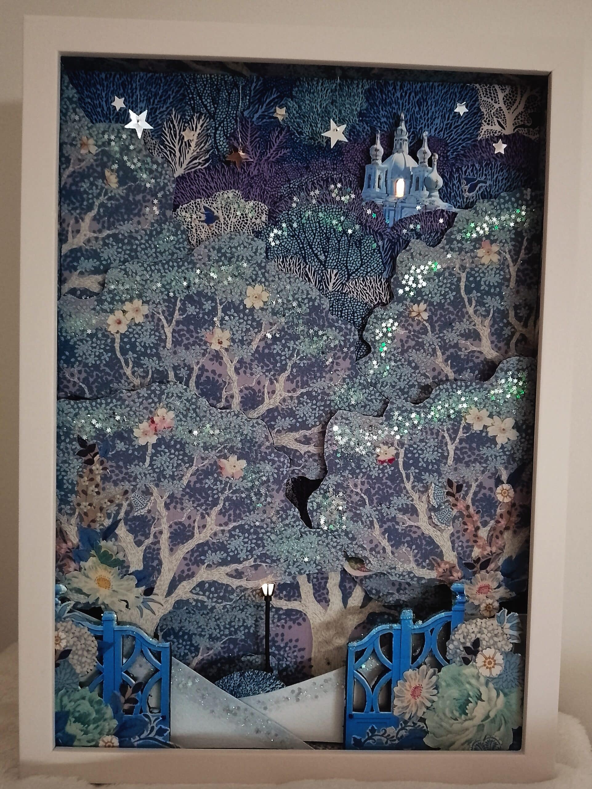 Winter in Narnia (with LED light)