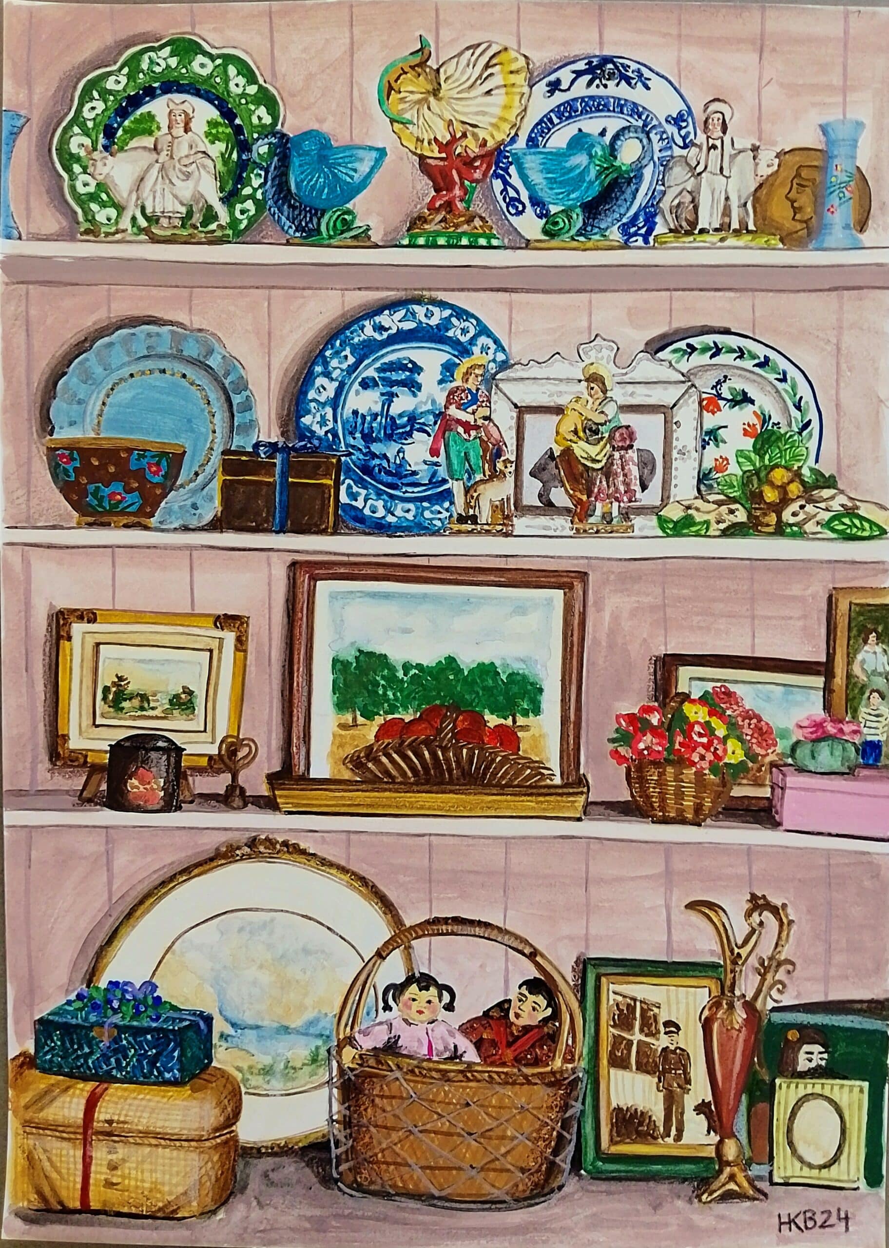 Curio Shelves