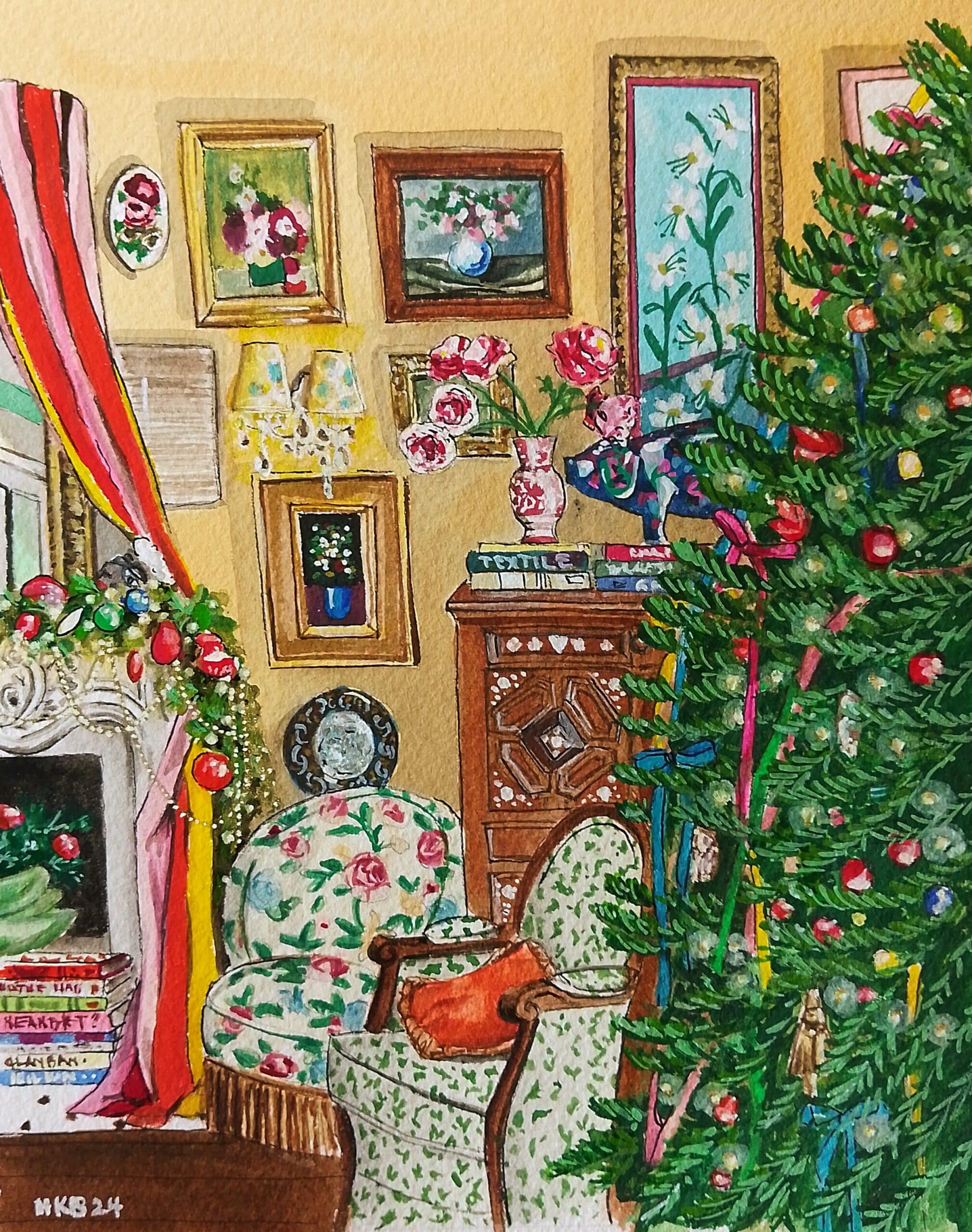 Christmas Ribbons at Tara’s
