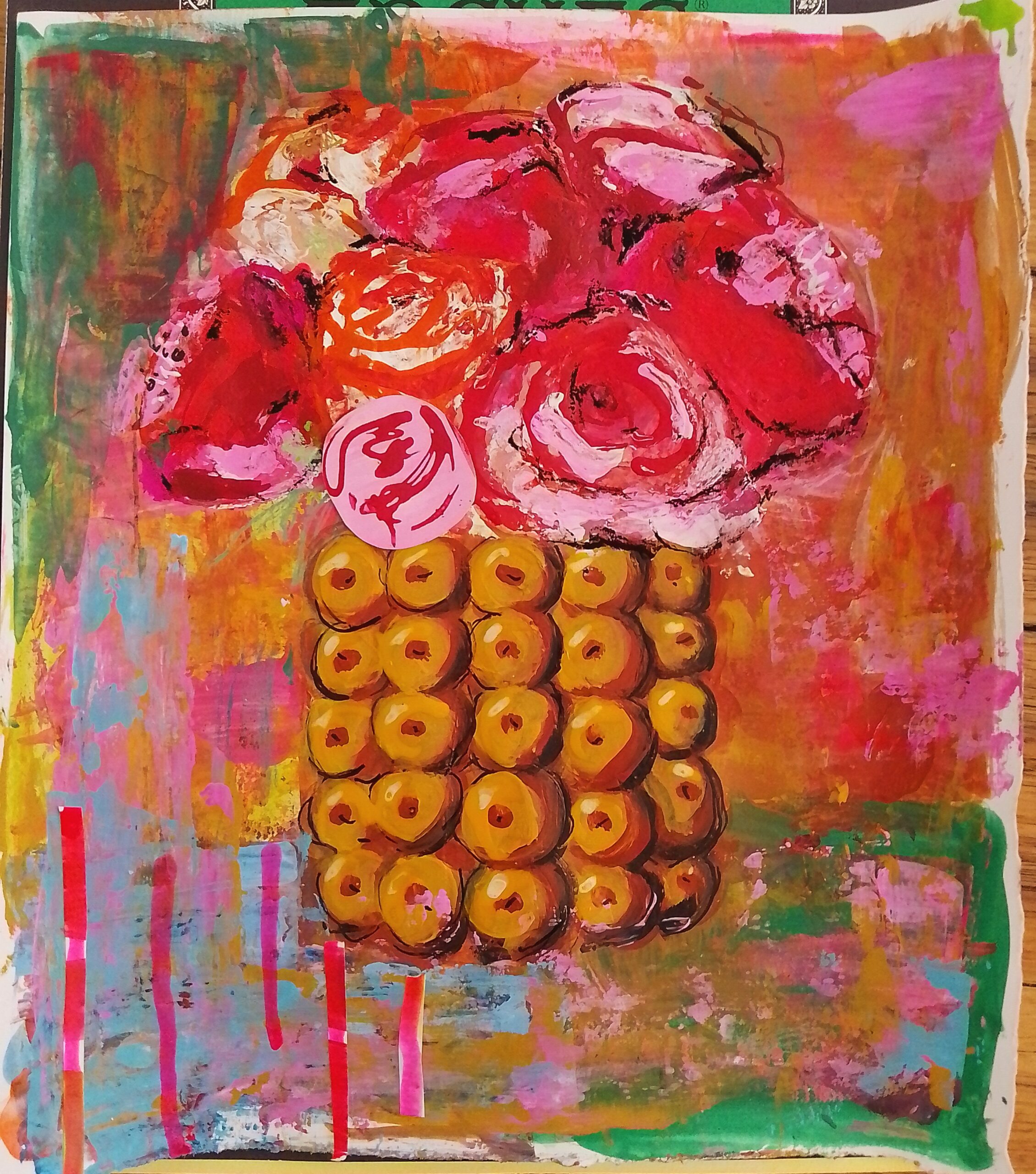 Pineapple Roses