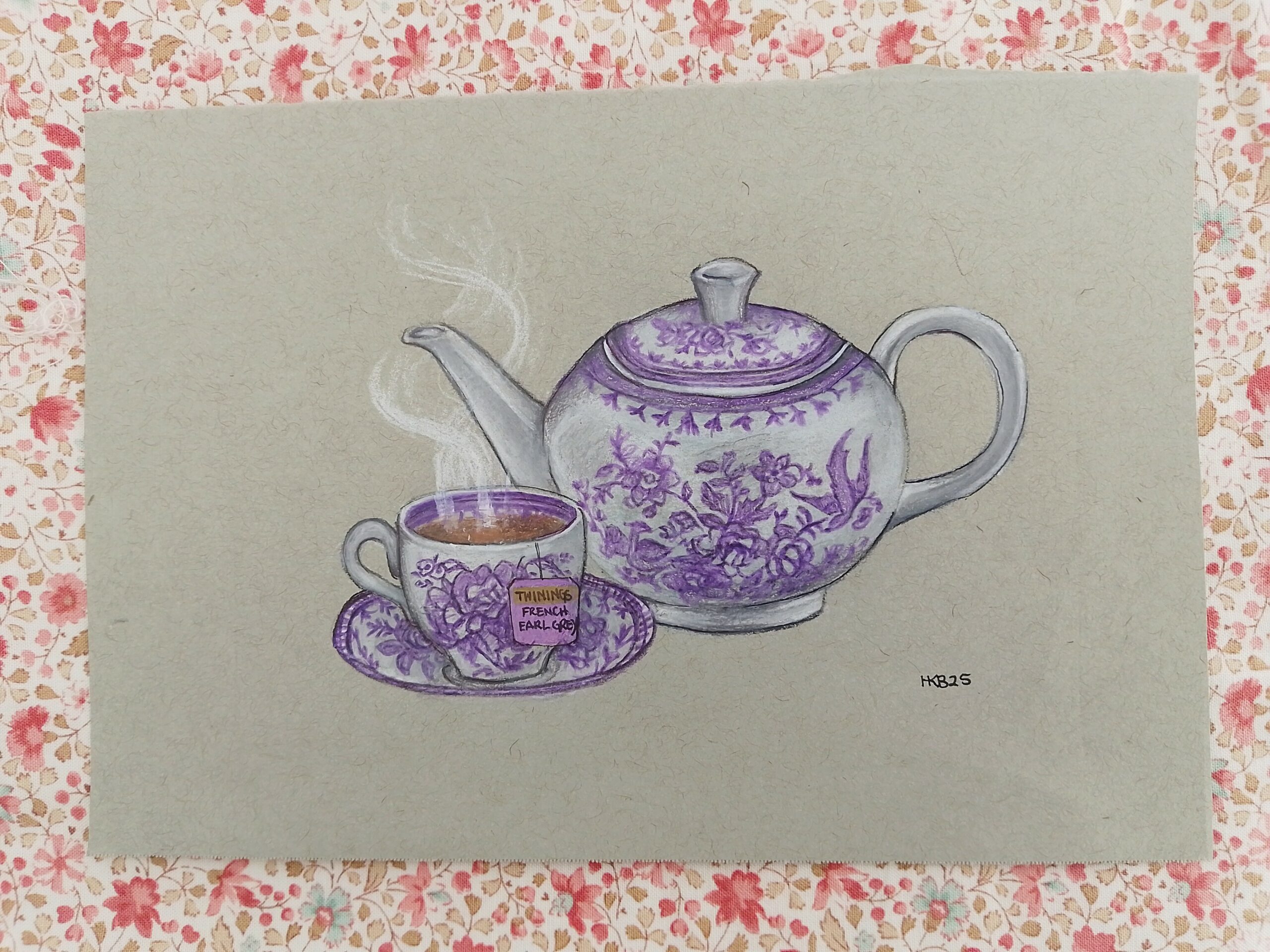 Burleigh Asiatic Pheasant and Twinings French Earl Grey - Image 2