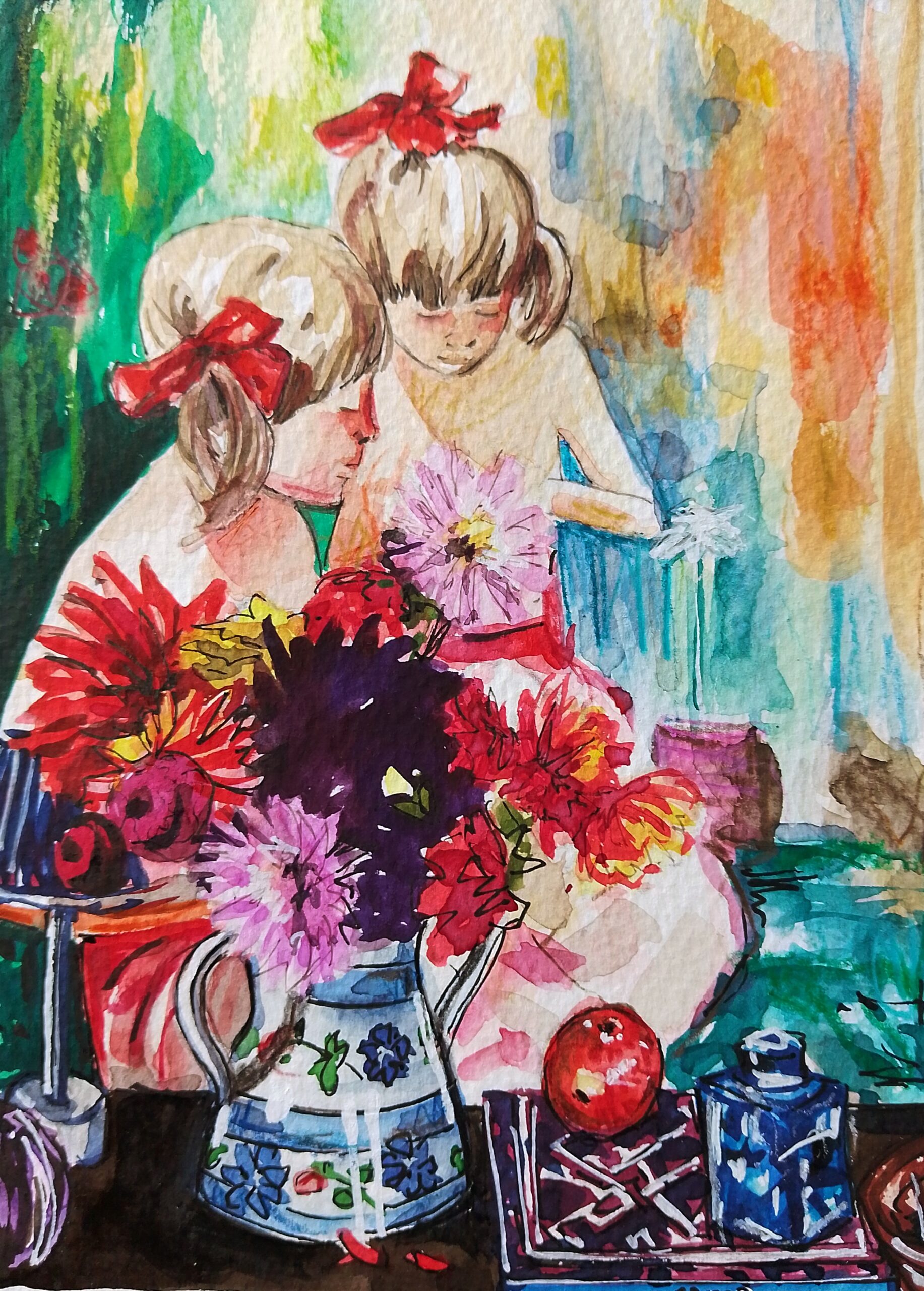 Summer Dahlias