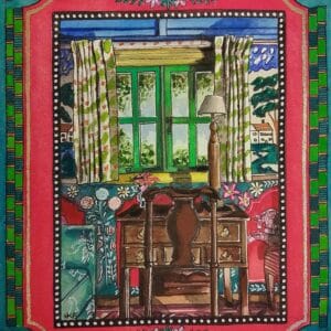 Folk Art Cabin