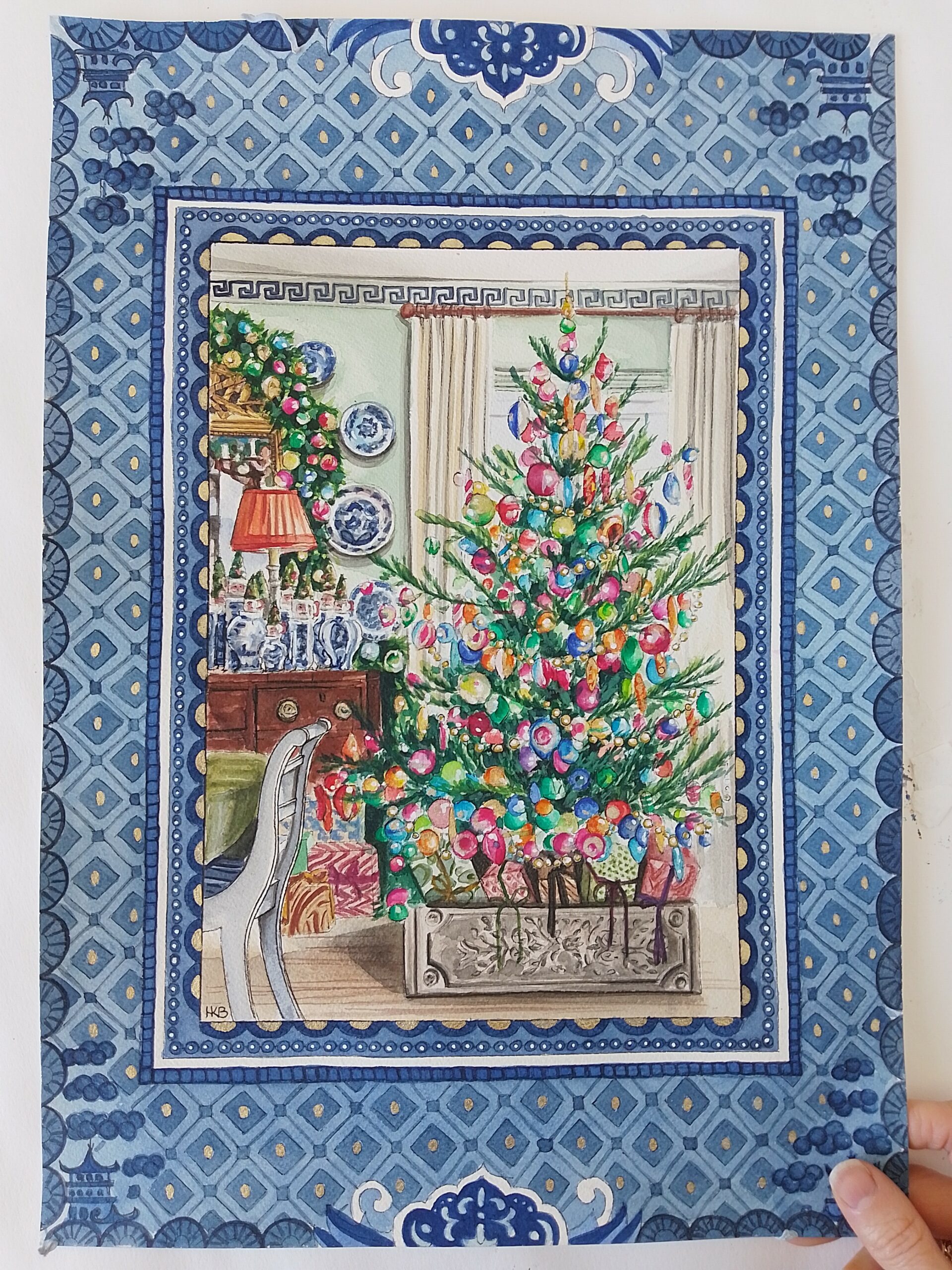 Victoriana Christmas Stamp - Image 2