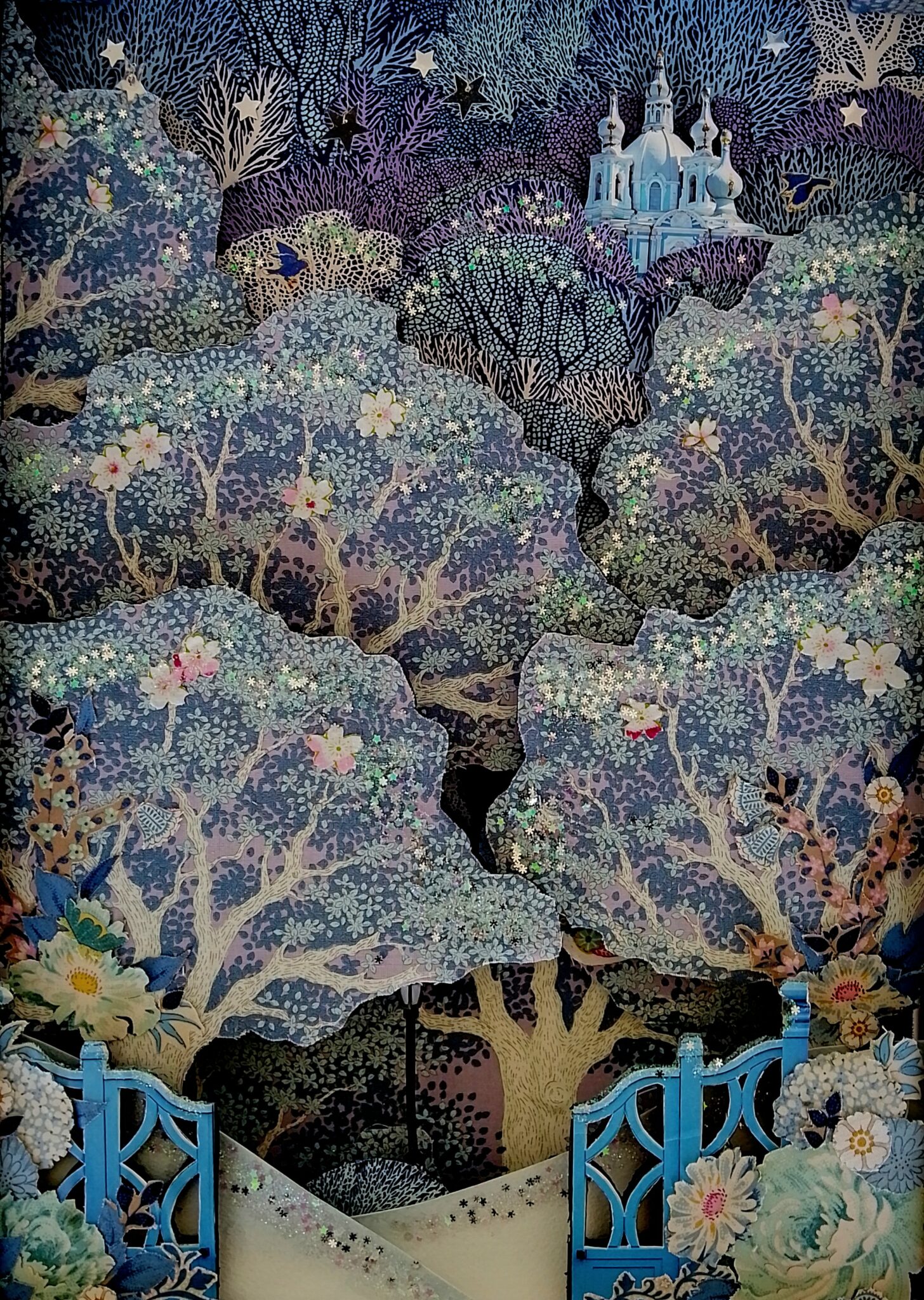 Winter in Narnia (with LED light)